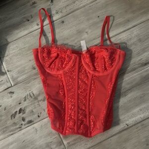 Out from under, urban outfitters corset top